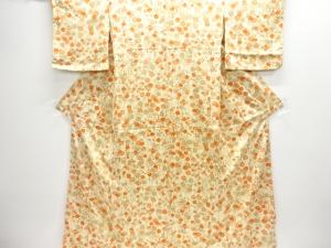 菊模様小紋着物